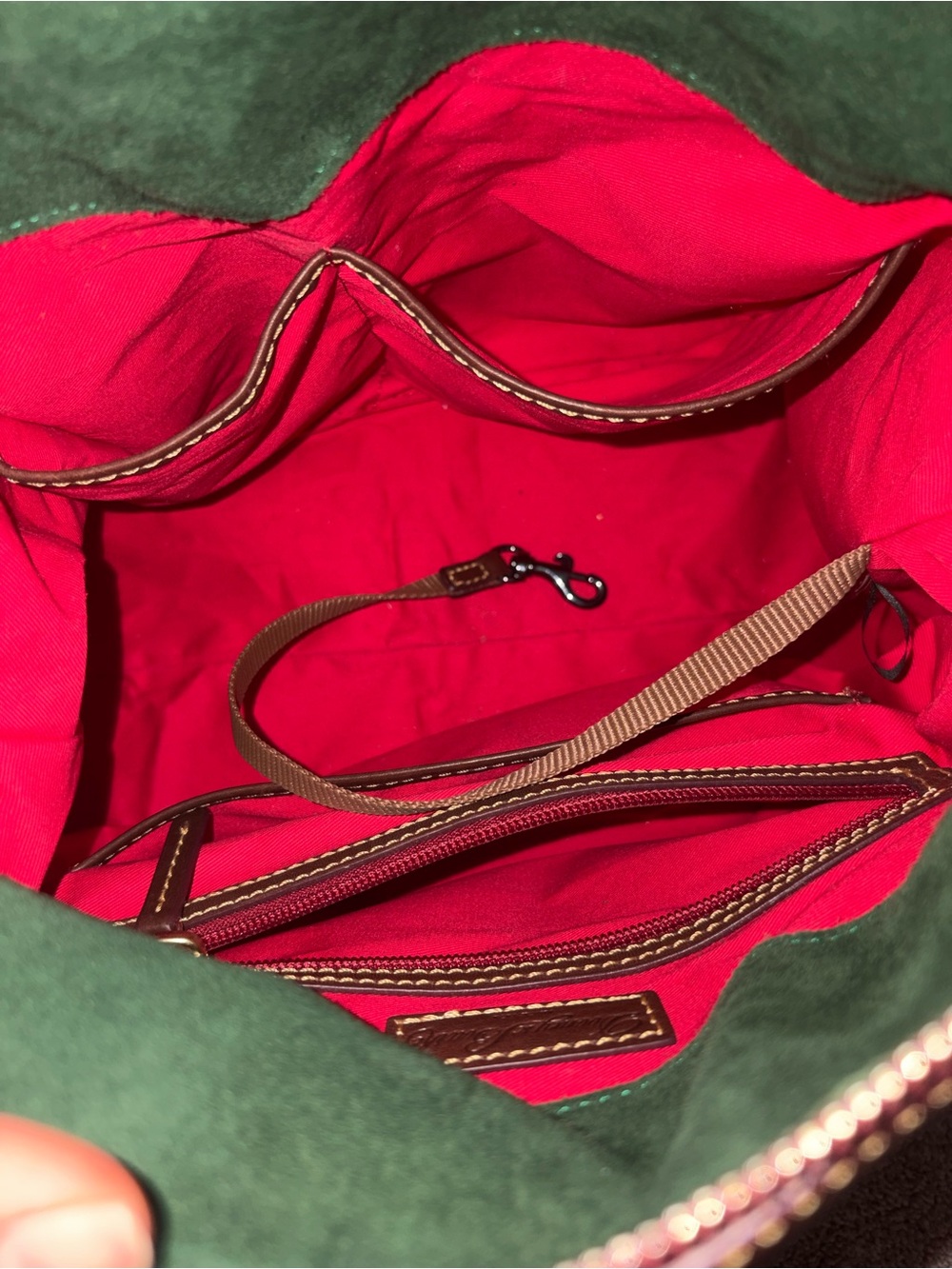 EXCELLENT condition Dooney and Bourke Florentine satchel - Picture 6 of 7